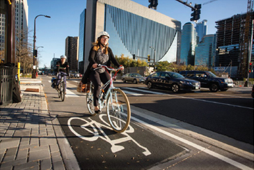 Elevated bike online lanes