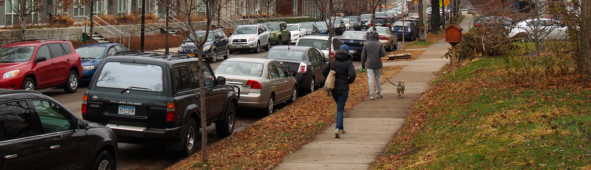 Urban neighborhood streets
