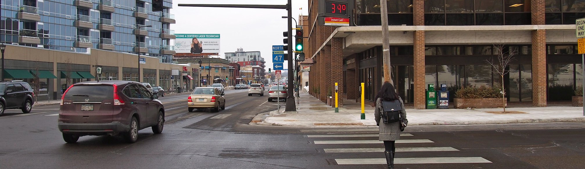 Mixed Use Commercial Connector street